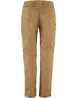 buckwheat brown long trekking trousers
