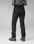 black long trekking trousers