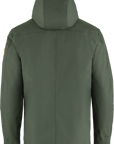 deep forest windbreaker jacket with hood