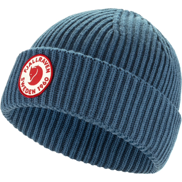 1960 Lite Logo Hat - Merino Wool & Organic Cotton Rib-Knit Beanie