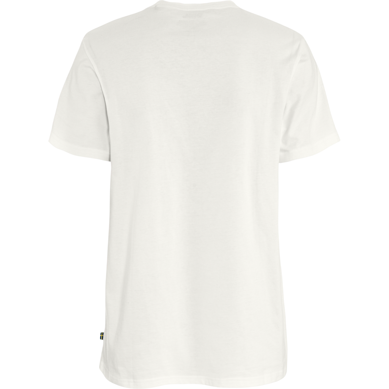 White t-shirt on a white background