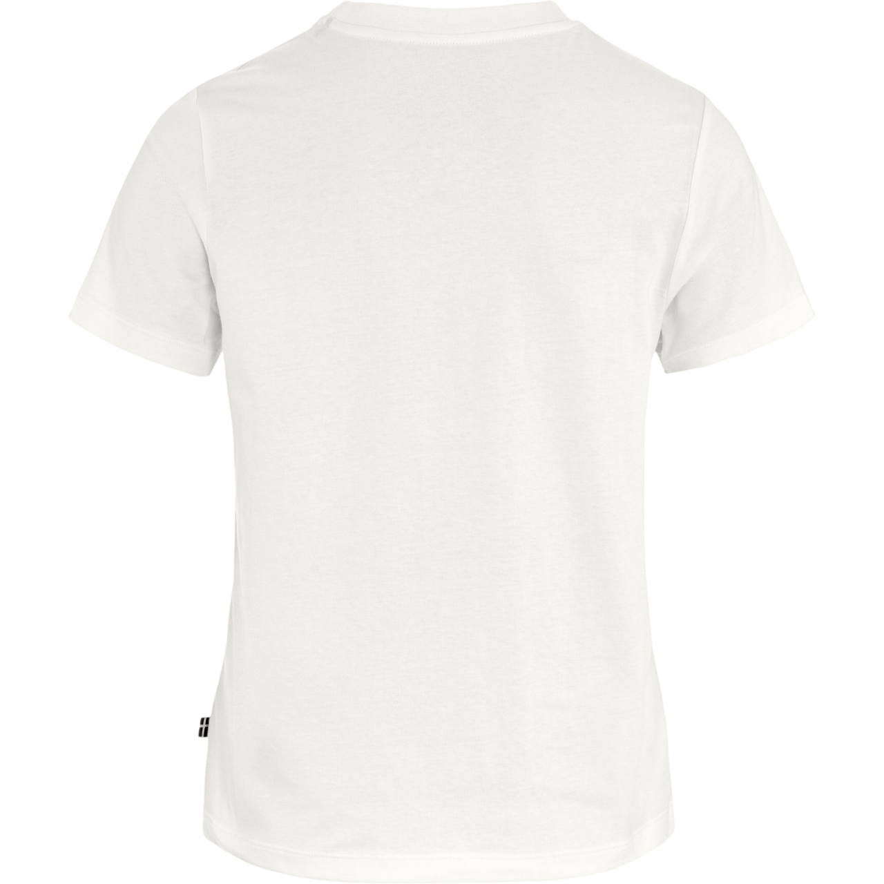 White t-shirt on a white background