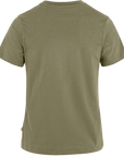 Green t-shirt on a white background