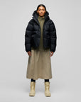 Expedition Down Cropped Jacket Black Edition W