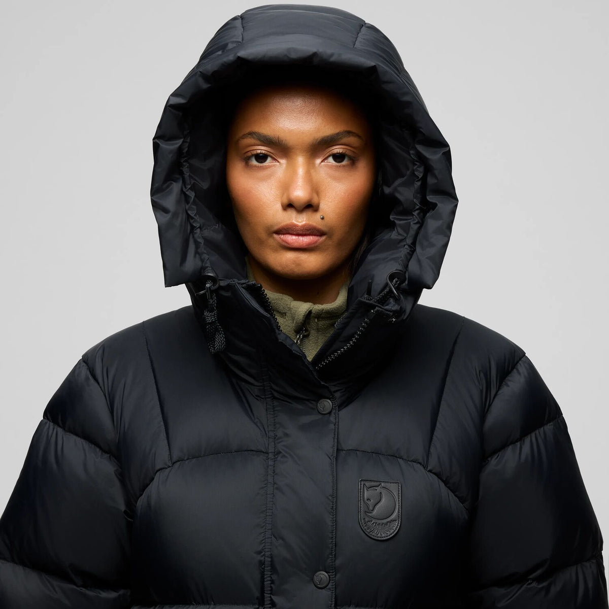 Expedition Down Cropped Jacket Black Edition W