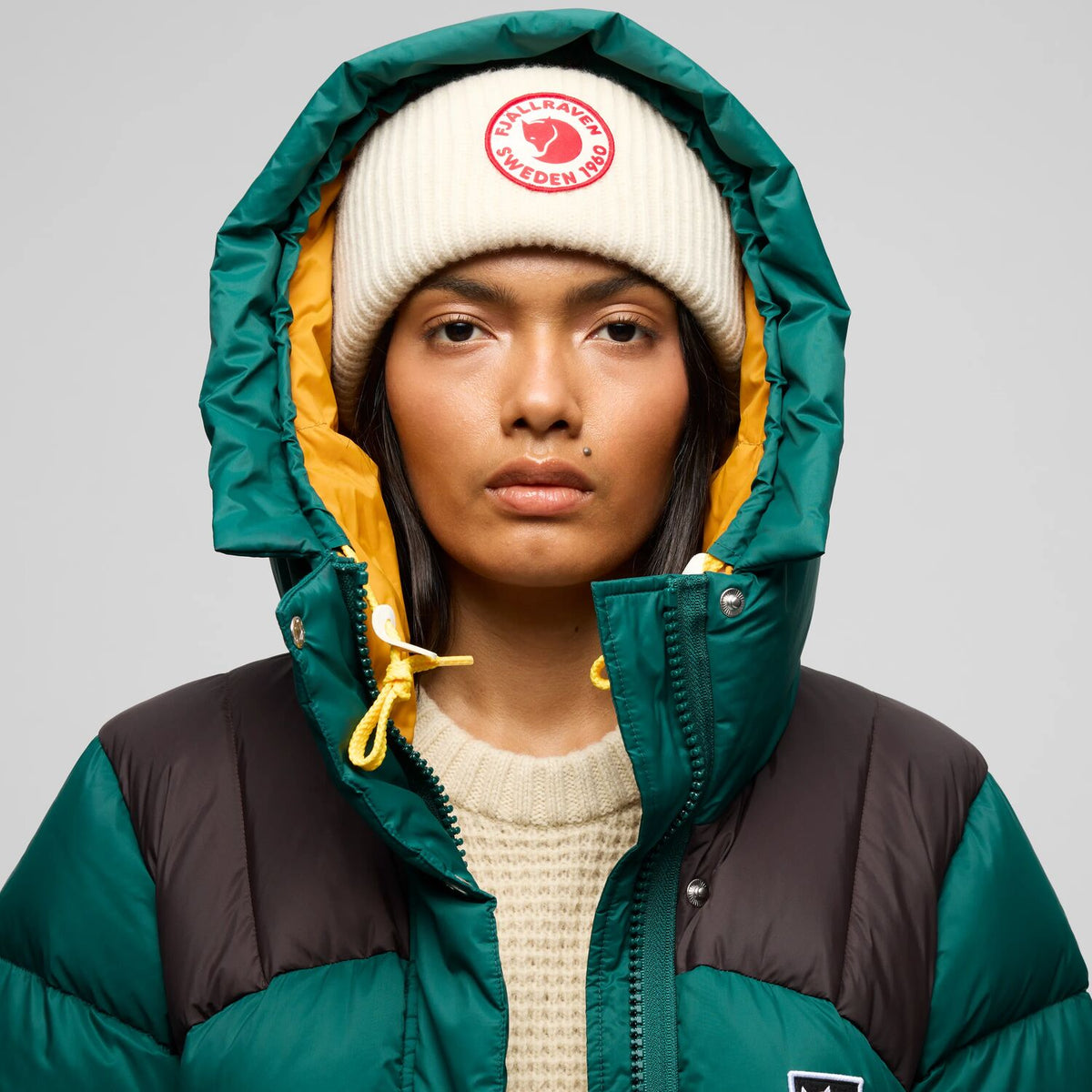 Expedition Down Lite Color Blocked Jacket W