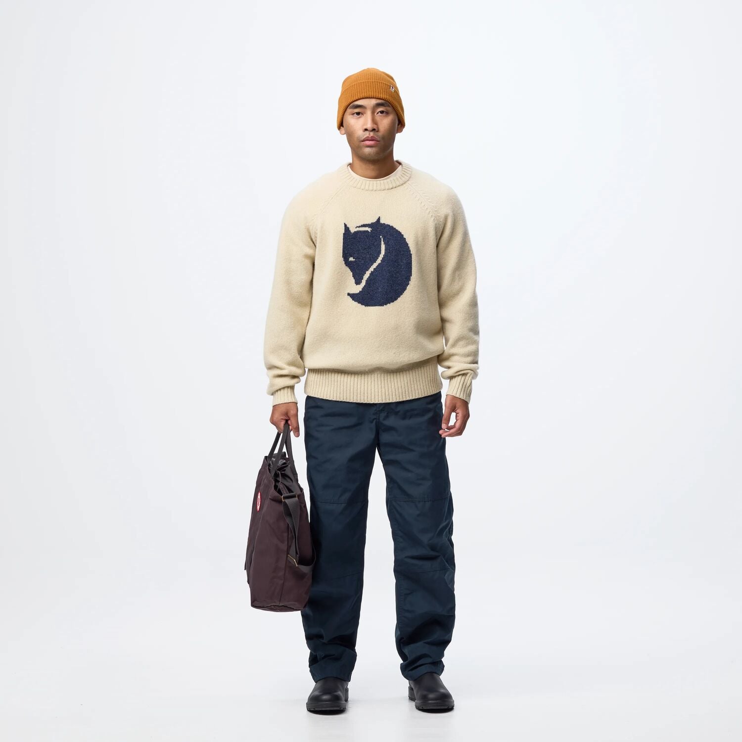 Fjällräven Logo Knit Sweater M
