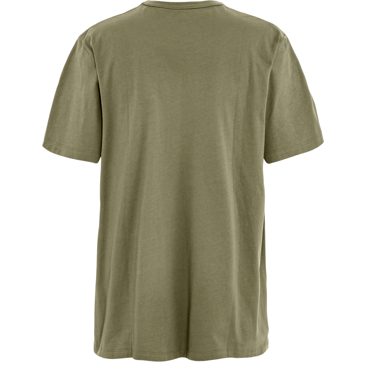 Green t-shirt on a white background