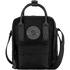 black sling bag with handle and Fjällräven logo
