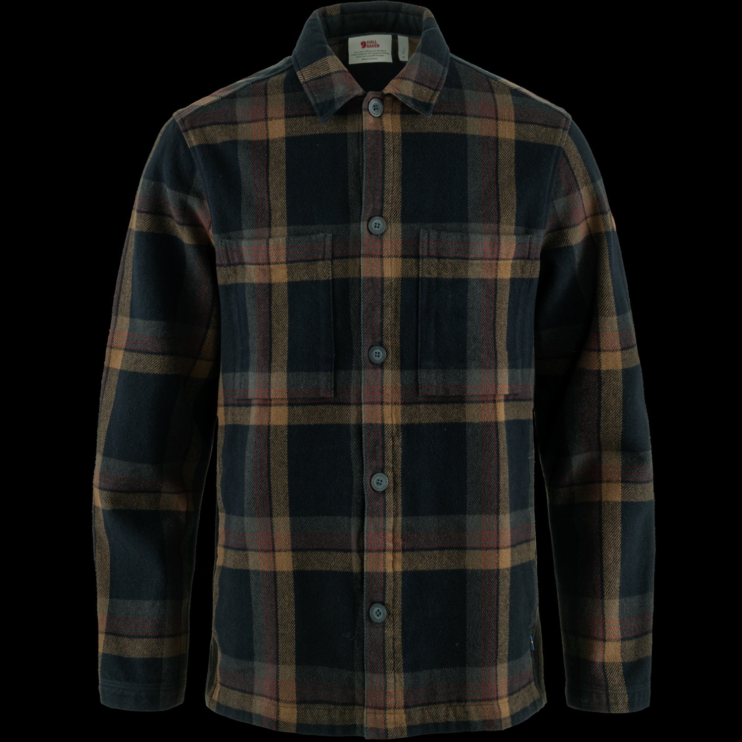 dark navy-wood brown