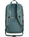 Teal backpack on a white background