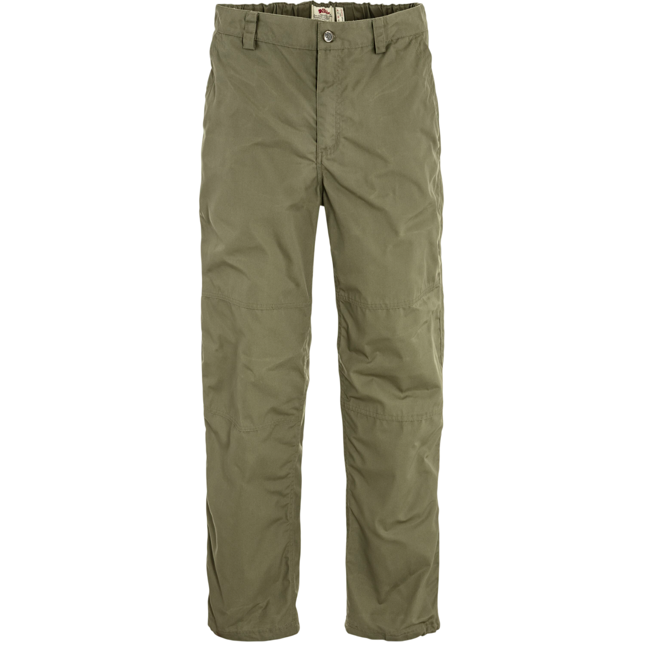 Green pants on a white background