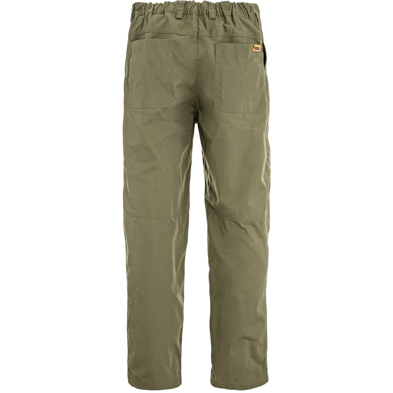 Green pants on a white background